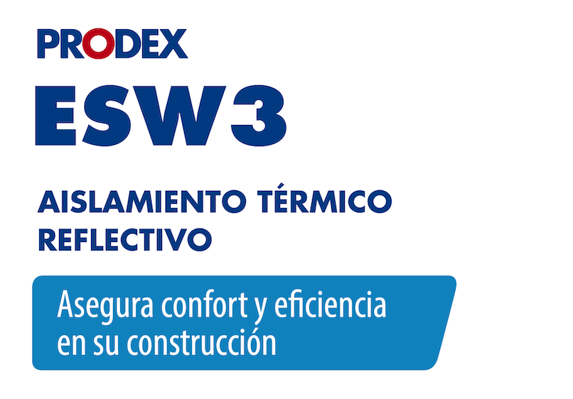 Prodex ESW 3 Aislamiento térmico reflectivo