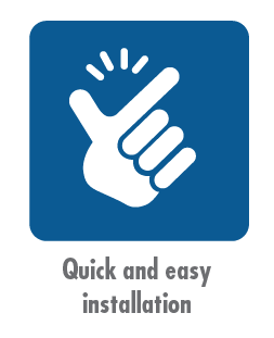 Quick and easy installation